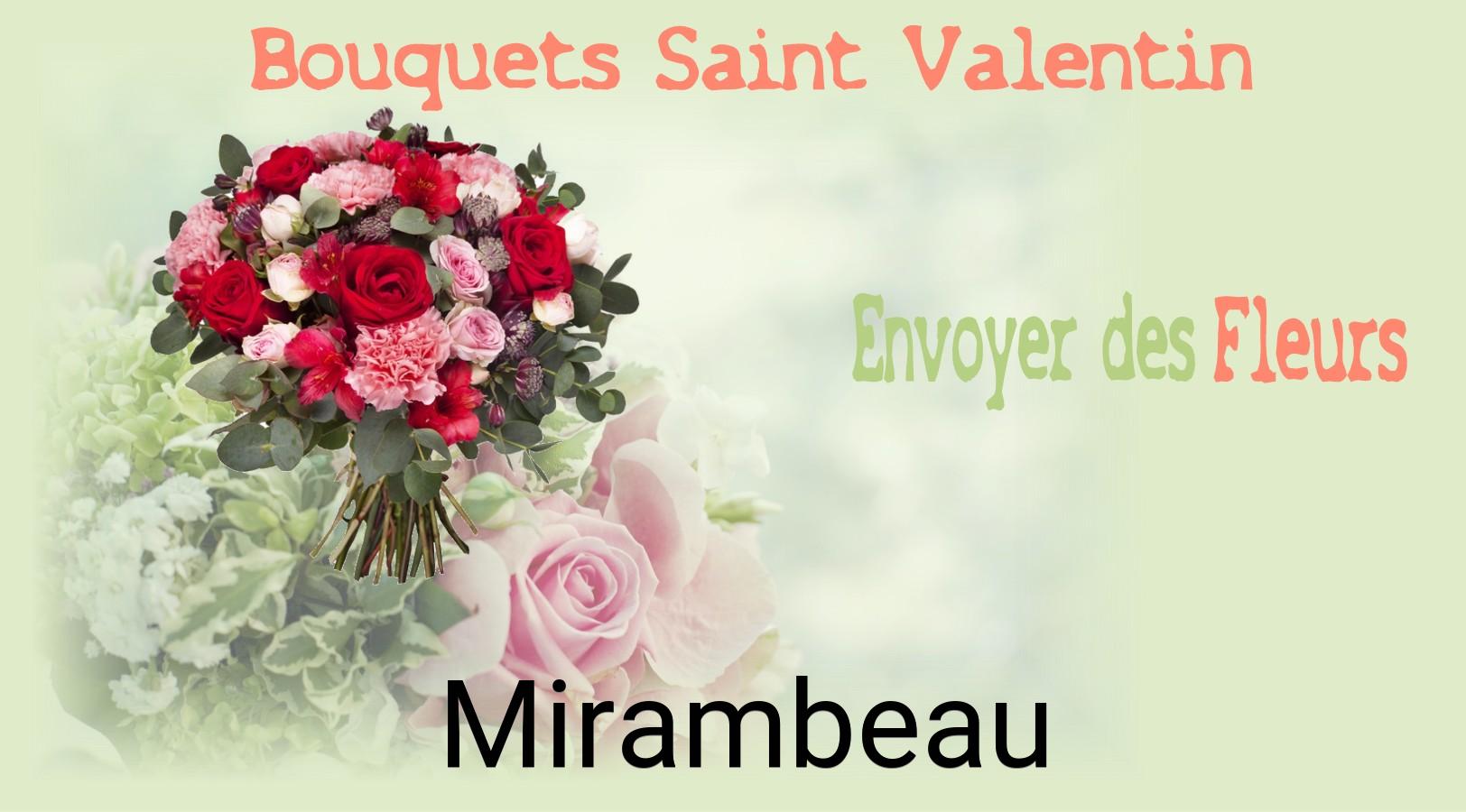 Roses de Saint-Valentin livrées à Mirambeau